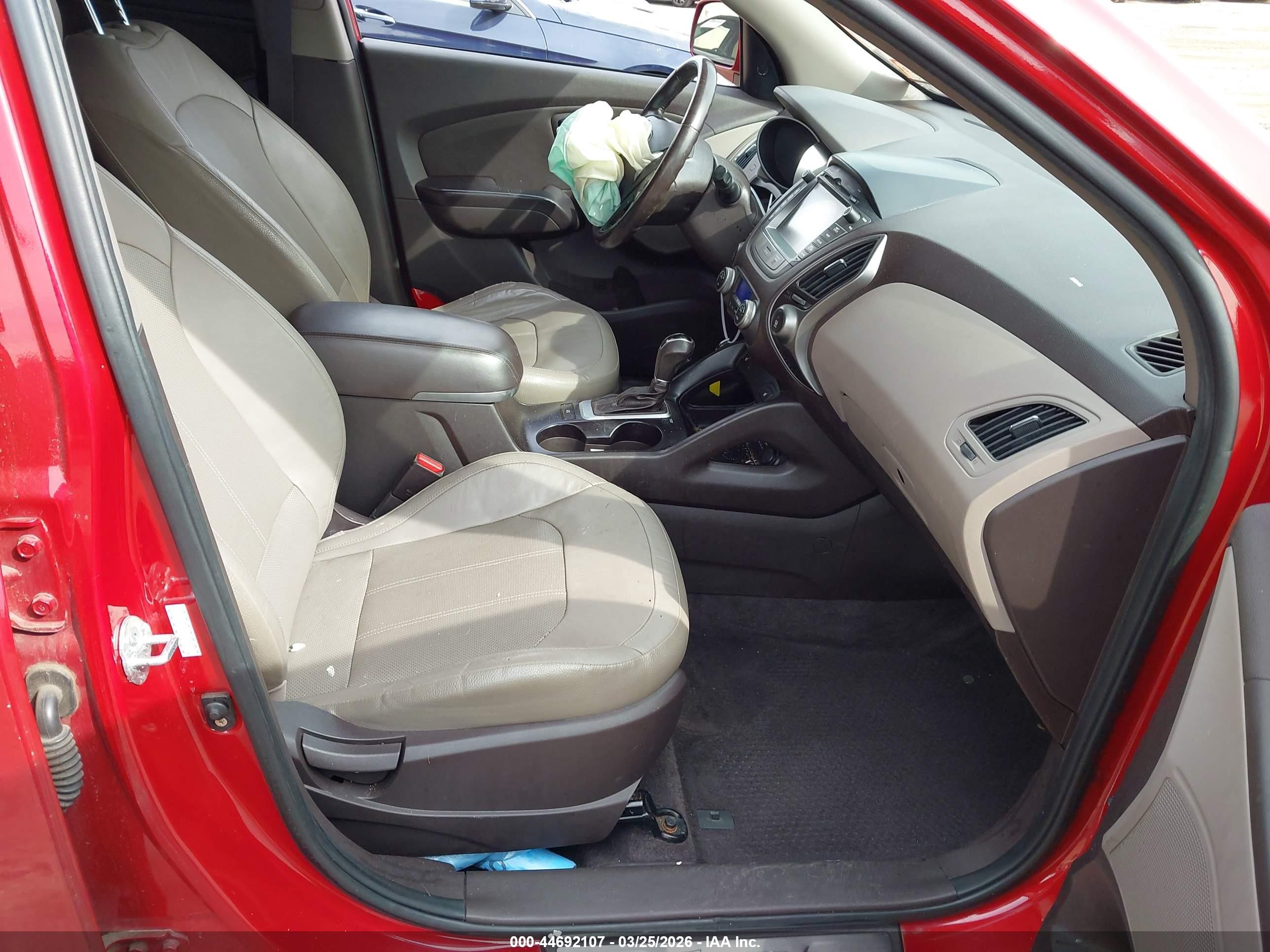 2015 Hyundai Tucson Limited Red vin: KM8JUCAG5FU092757