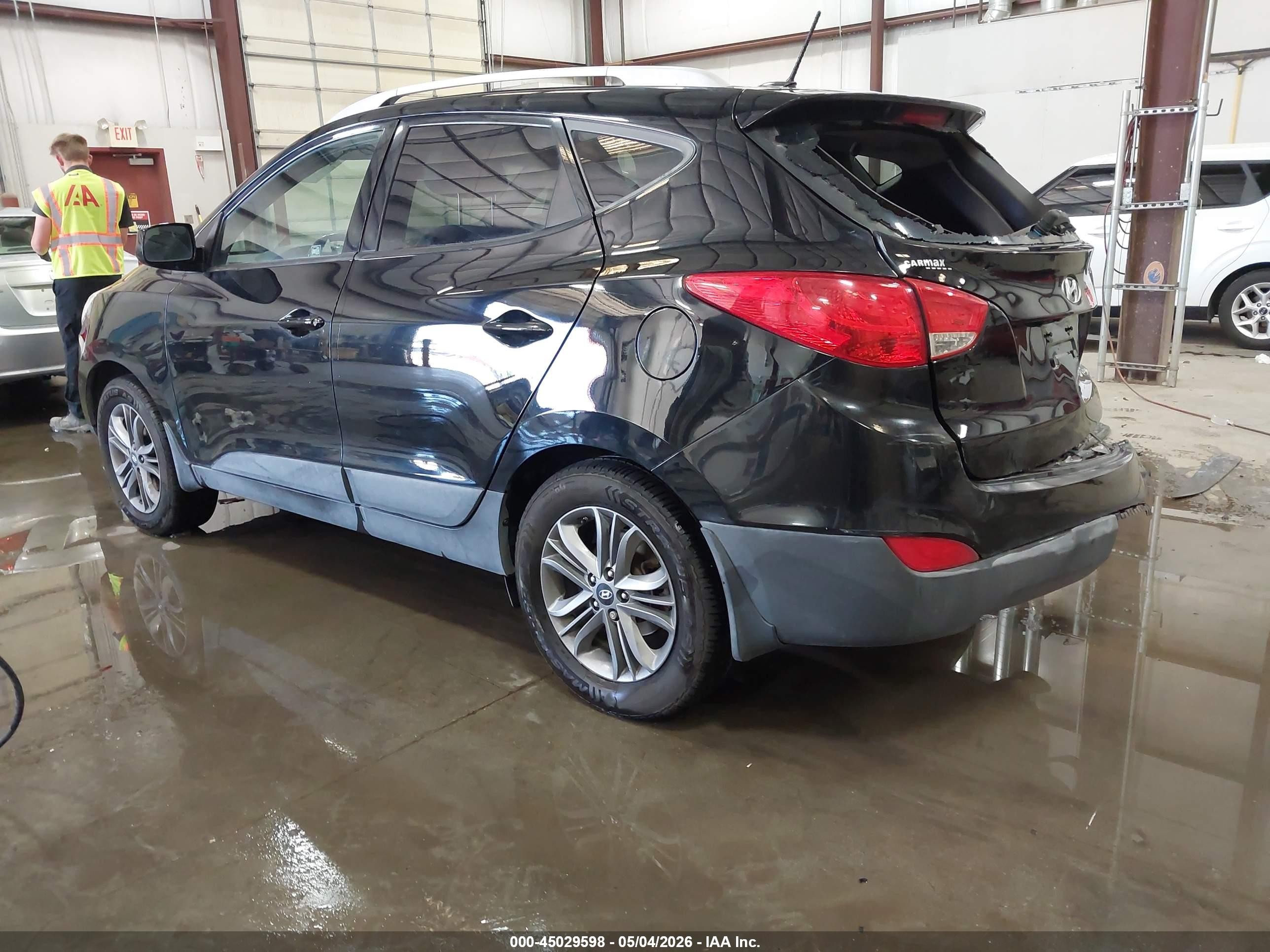 2015 Hyundai Tucson Se Black vin: KM8JUCAG5FU108634