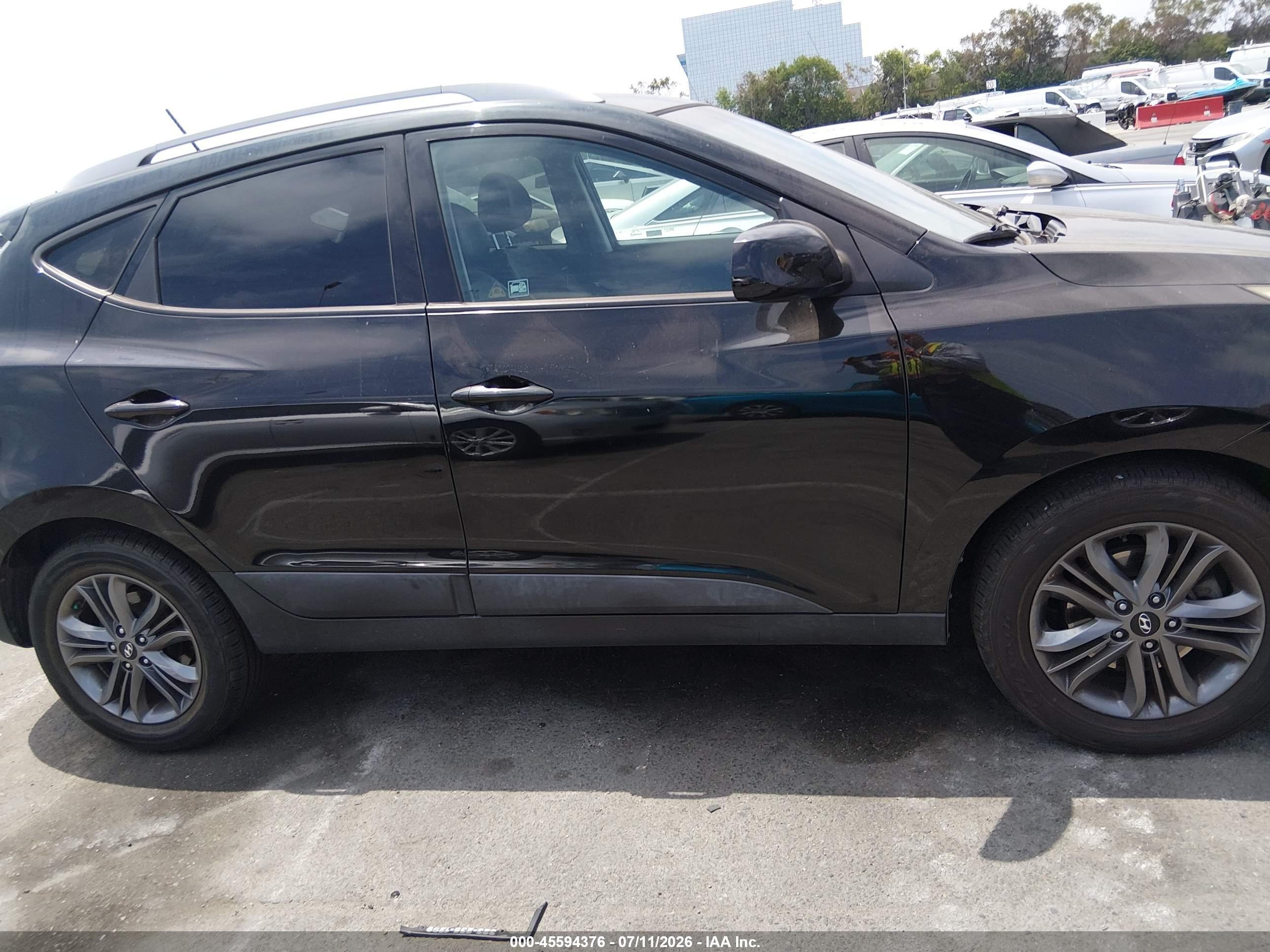 2015 Hyundai Tucson Se Black vin: KM8JUCAG5FU114255