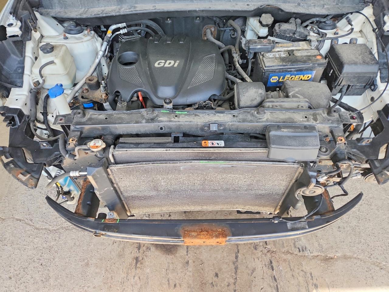 2014 Hyundai Tucson Se Белый vin: KM8JUCAG6EU825641