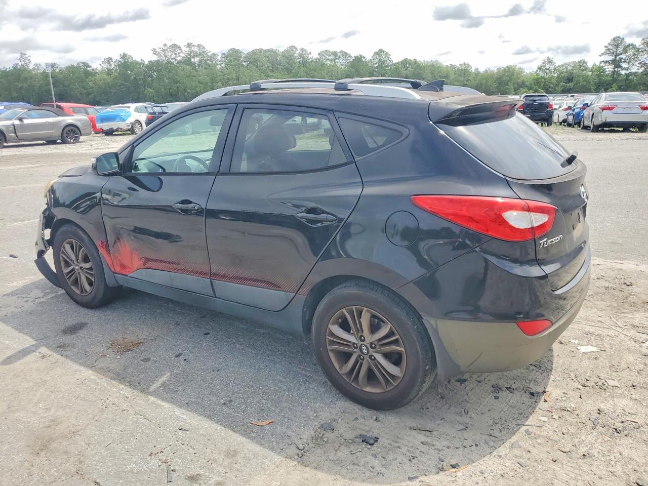 2014 Hyundai Tucson The Walking Dead Edition Black vin: KM8JUCAG6EU937436