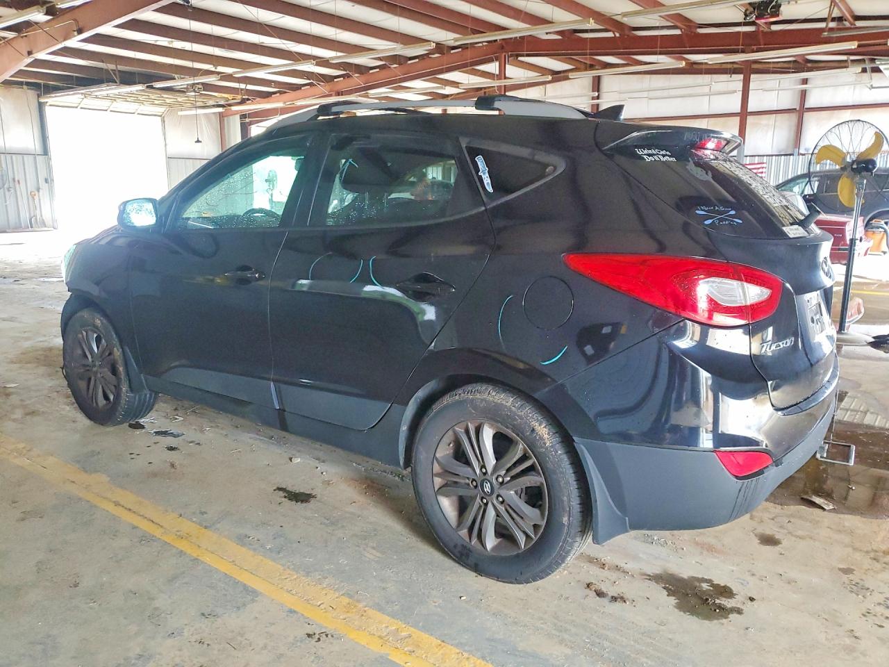 2014 Hyundai Tucson The Walking Dead Edition Black vin: KM8JUCAG6EU940174