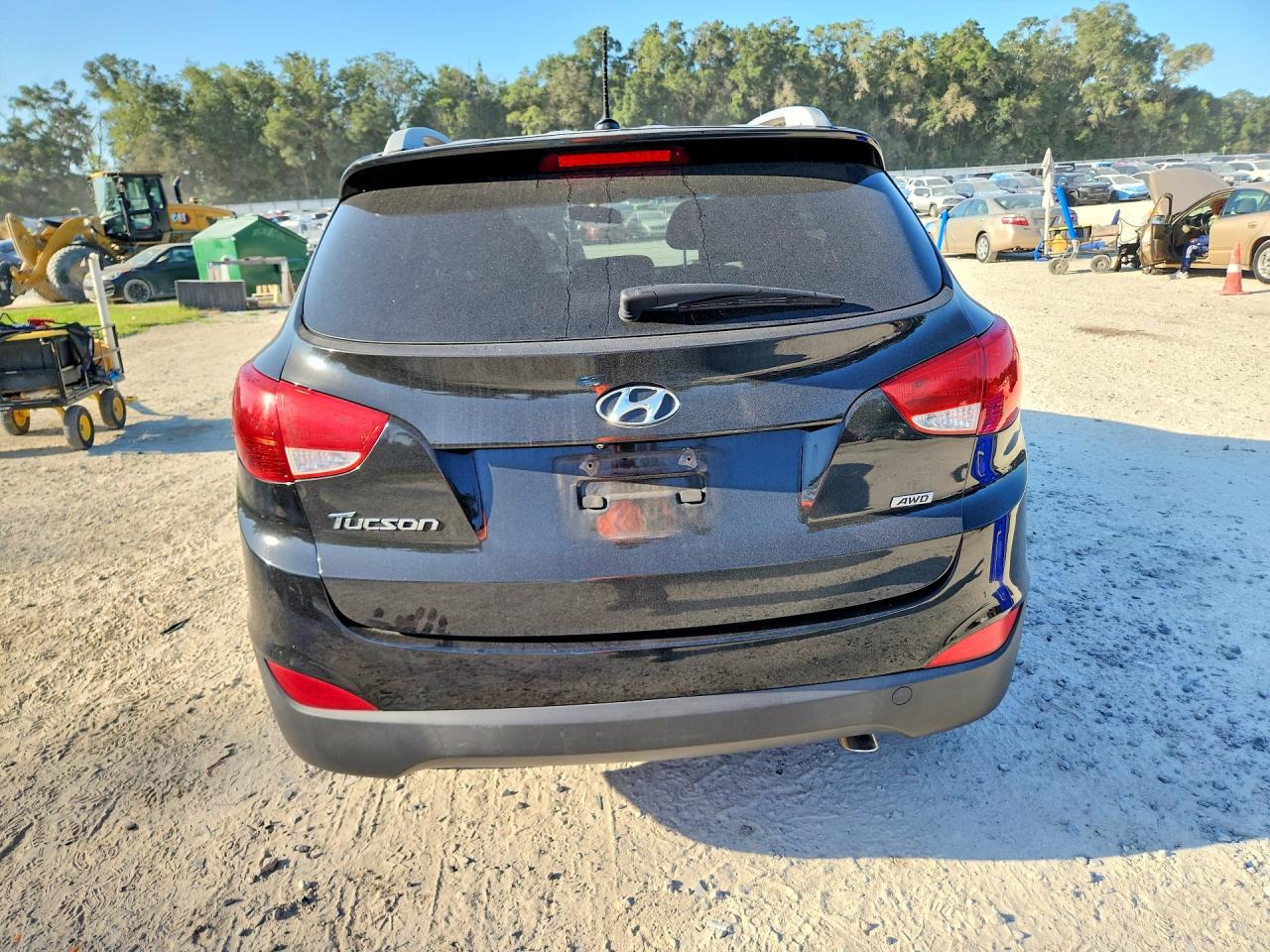 2015 Hyundai Tucson Se Черный vin: KM8JUCAG6FU085056