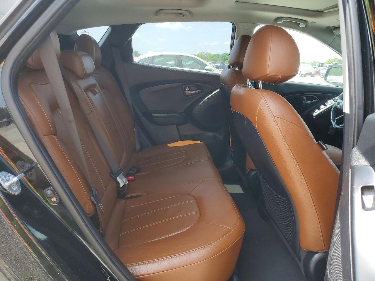 2014 Hyundai Tucson Limited Черный vin: KM8JUCAG7EU797722