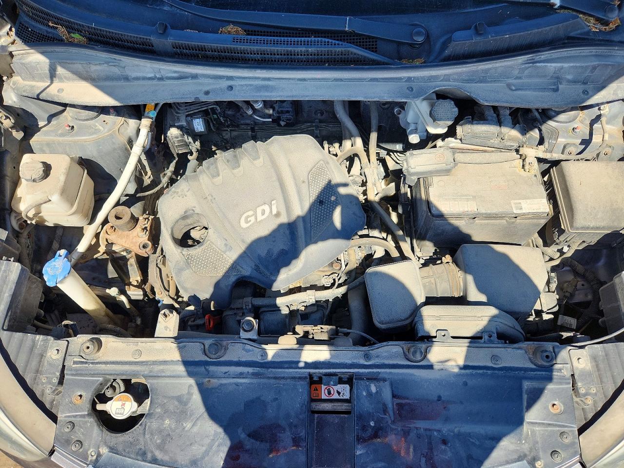 2015 Hyundai Tucson Se Серый vin: KM8JUCAG7FU031054