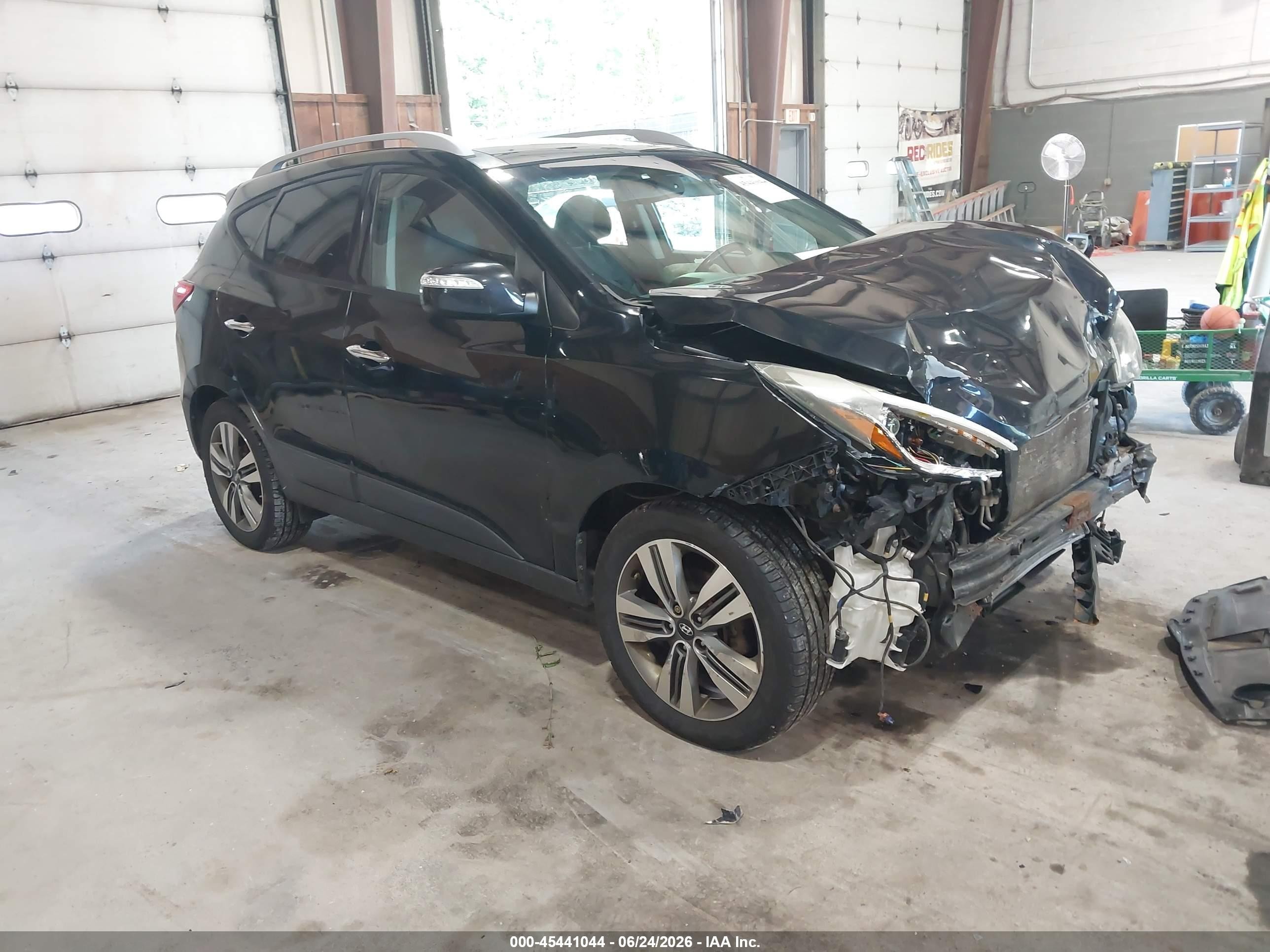 2015 Hyundai Tucson Limited Black vin: KM8JUCAG7FU069478