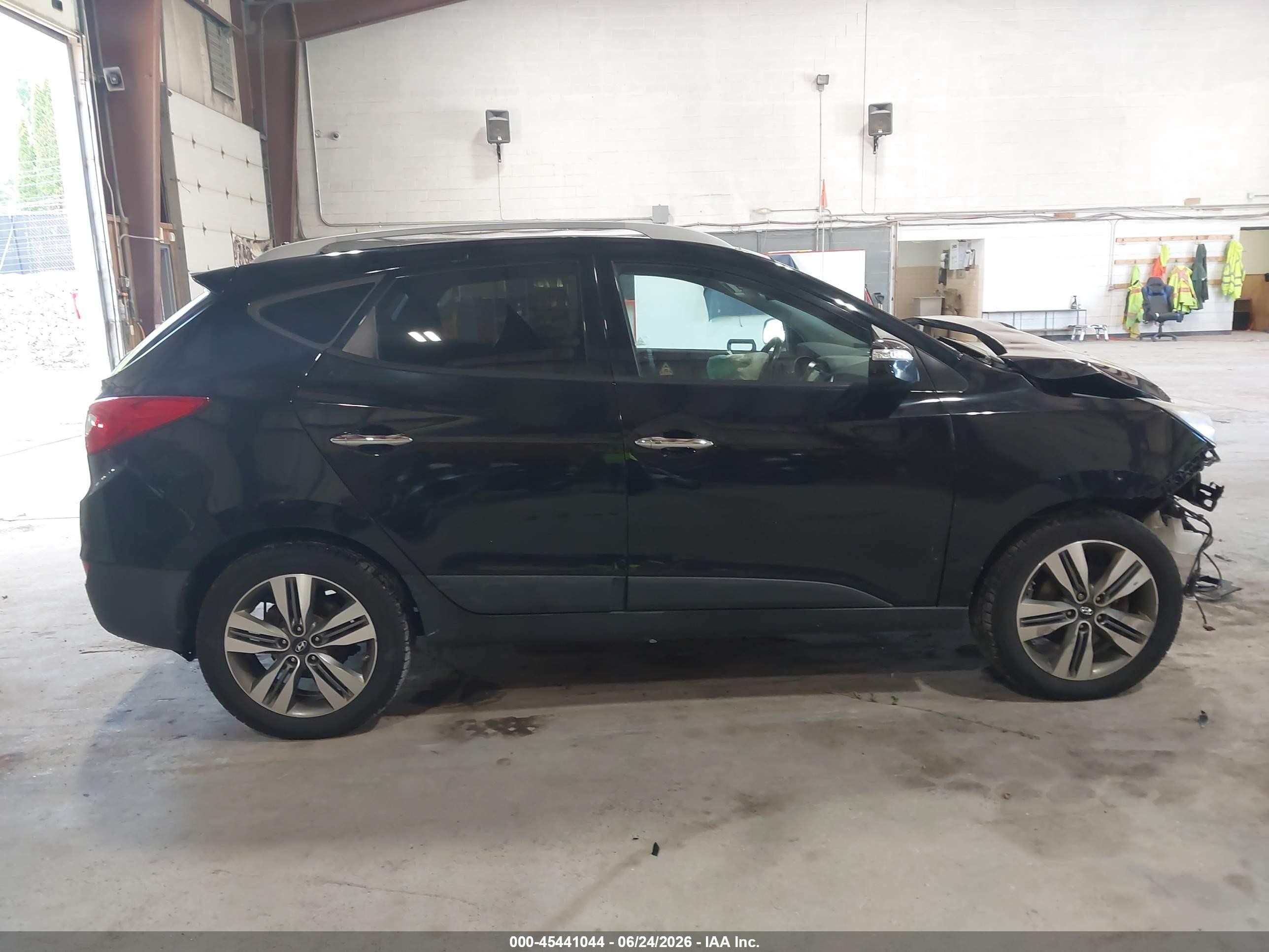 2015 Hyundai Tucson Limited Black vin: KM8JUCAG7FU069478