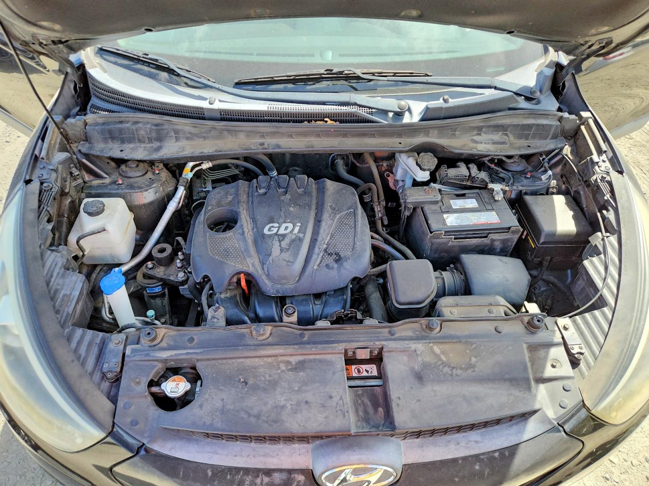 2015 Hyundai Tucson Se Черный vin: KM8JUCAG7FU102785