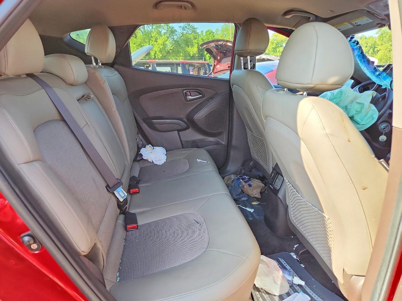 2015 Hyundai Tucson Se Red vin: KM8JUCAG7FU983746