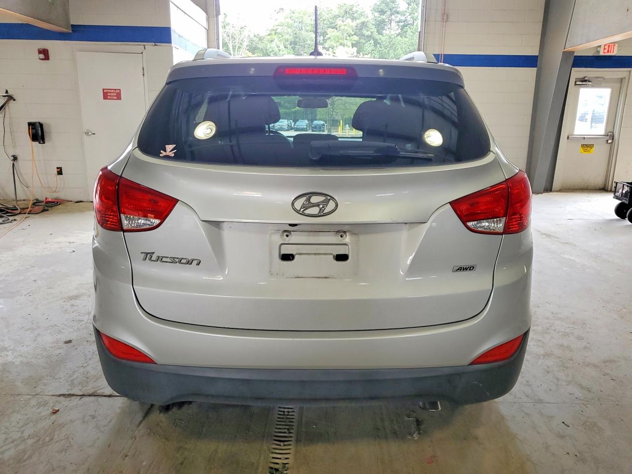 2015 Hyundai Tucson Se Silver vin: KM8JUCAG7FU987330