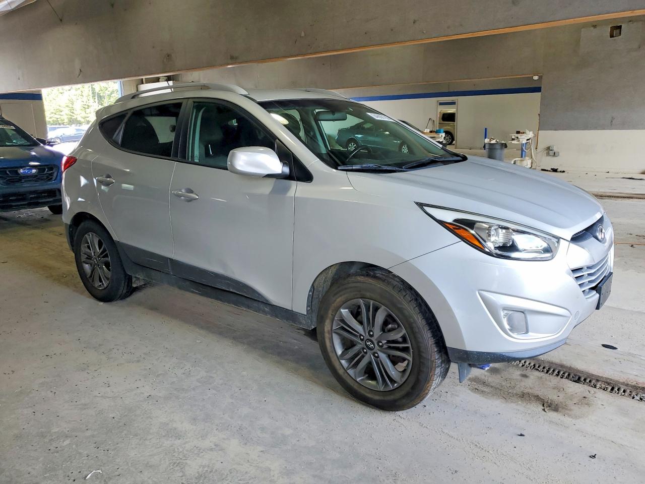 2015 Hyundai Tucson Se Silver vin: KM8JUCAG7FU987330