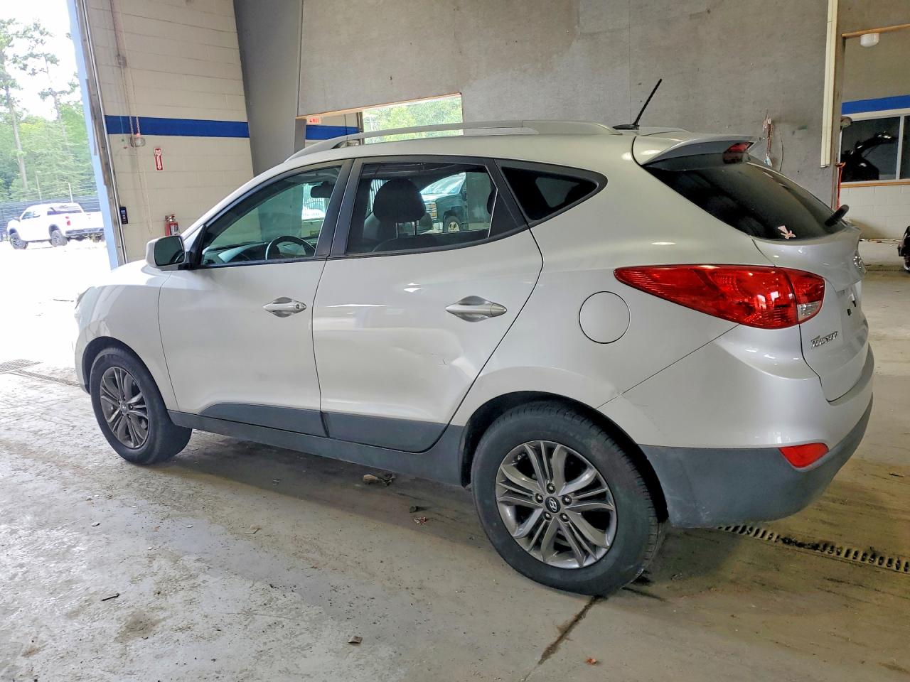 2015 Hyundai Tucson Se Silver vin: KM8JUCAG7FU987330