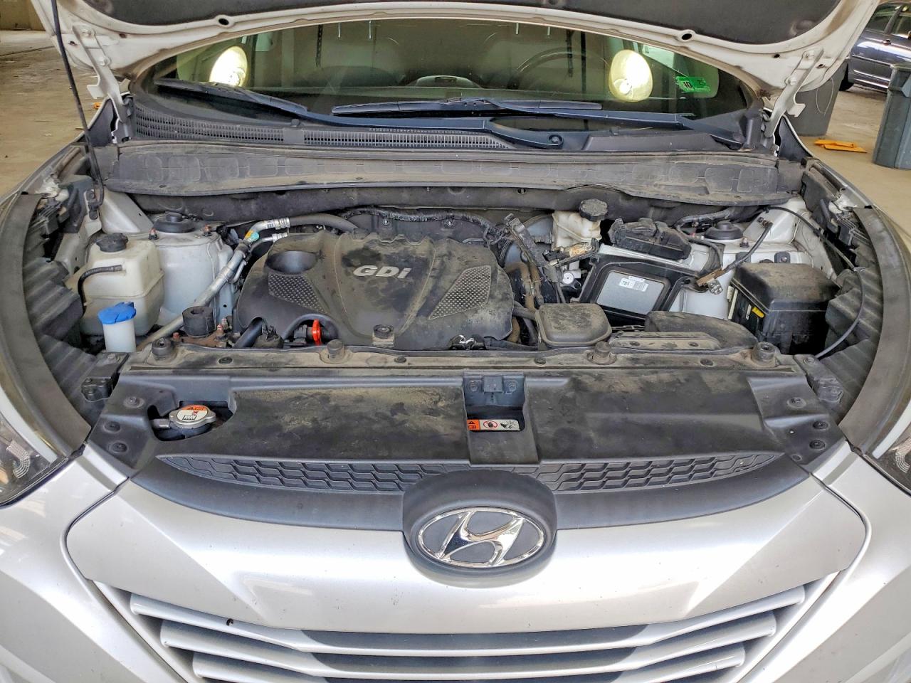 2015 Hyundai Tucson Se Silver vin: KM8JUCAG7FU987330