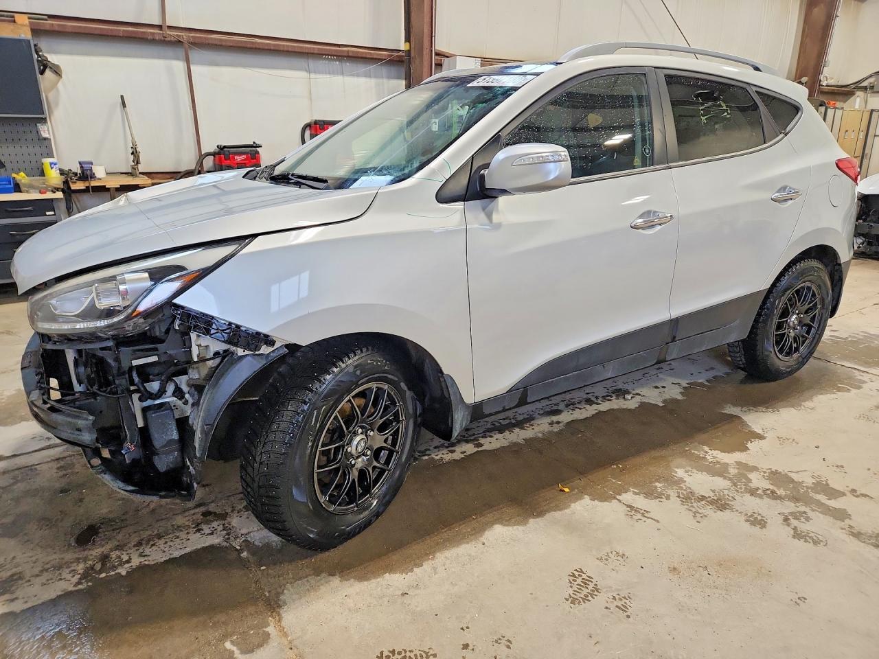 2014 Hyundai Tucson Se Silver vin: KM8JUCAG8EU847348