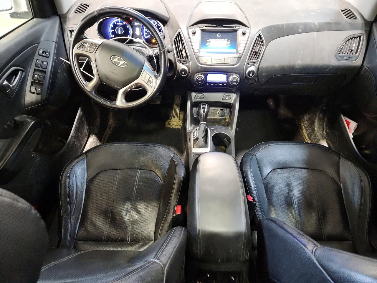 2014 Hyundai Tucson Se Silver vin: KM8JUCAG8EU847348