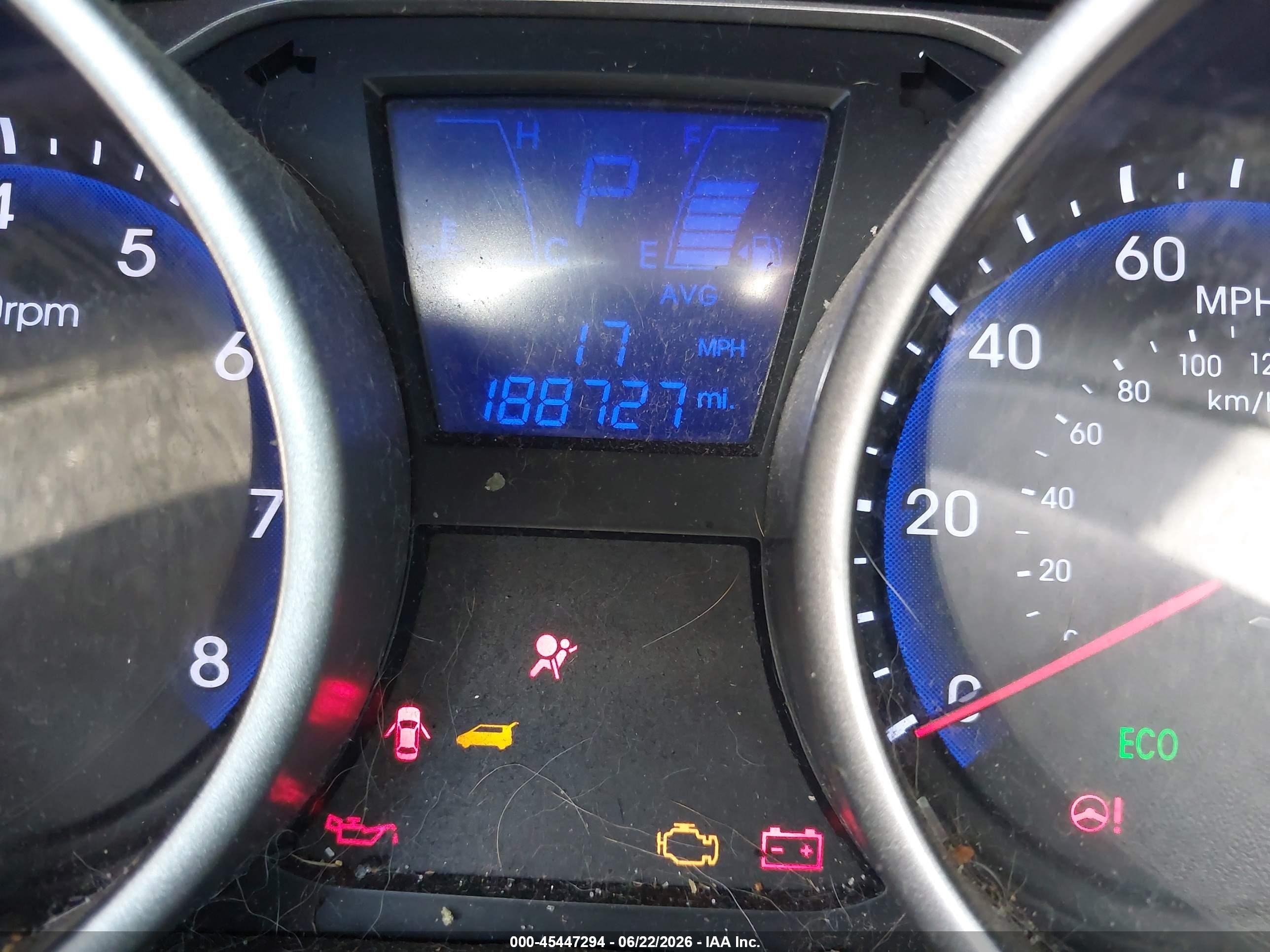 2014 Hyundai Tucson Se Красный vin: KM8JUCAG8EU915616