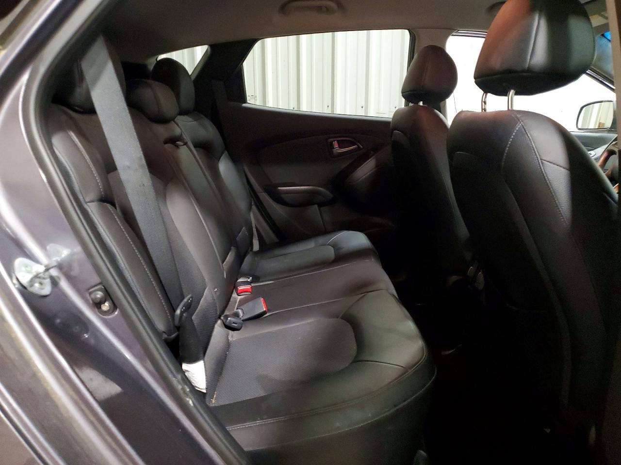 2014 Hyundai Tucson Se Gray vin: KM8JUCAG8EU933100