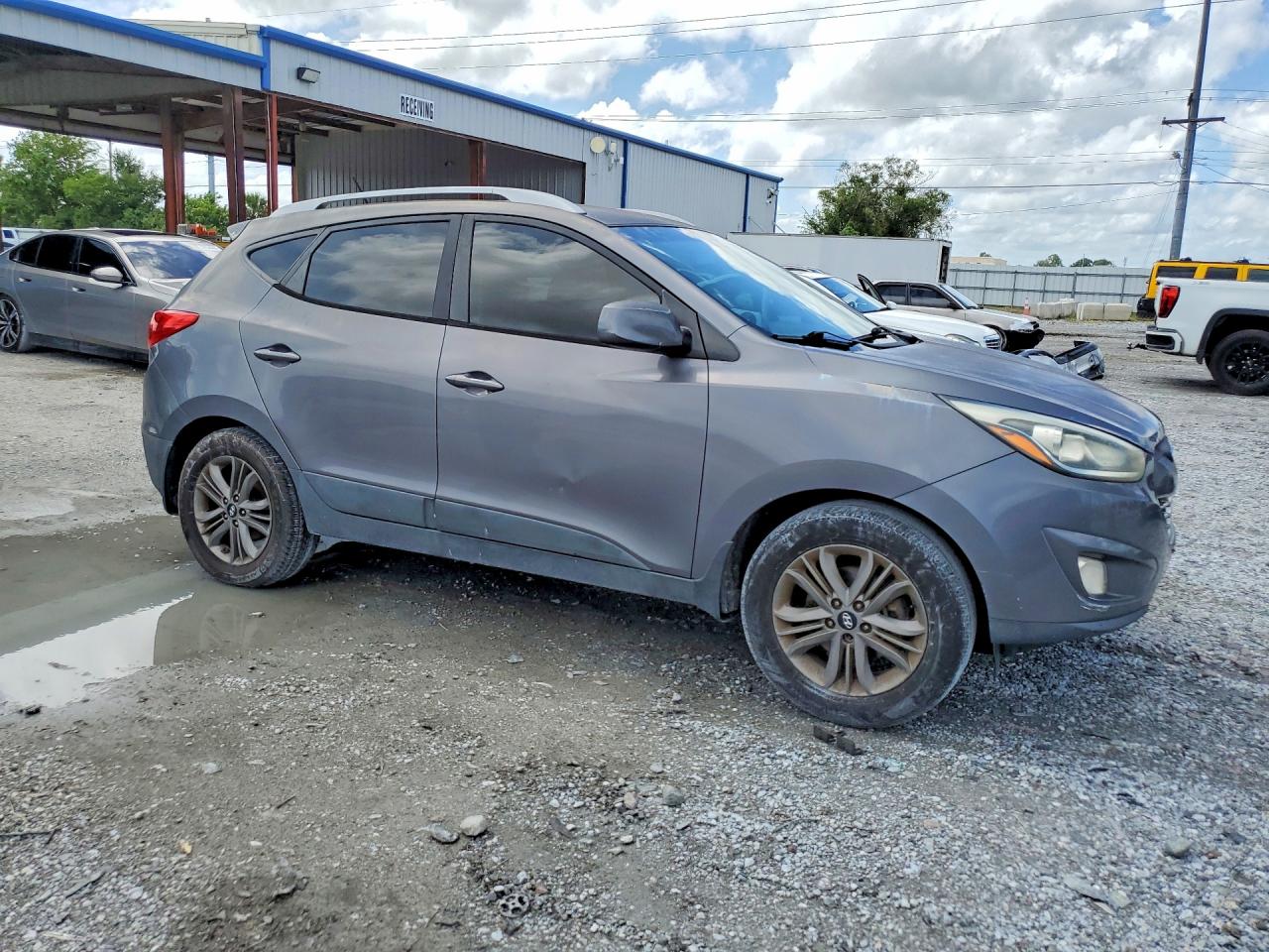 2015 Hyundai Tucson Se Silver vin: KM8JUCAG8FU005806