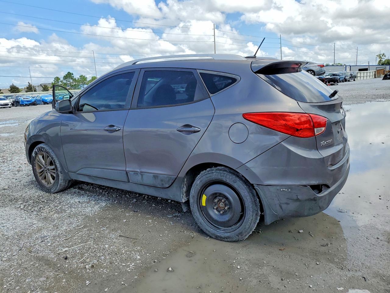 2015 Hyundai Tucson Se Silver vin: KM8JUCAG8FU005806