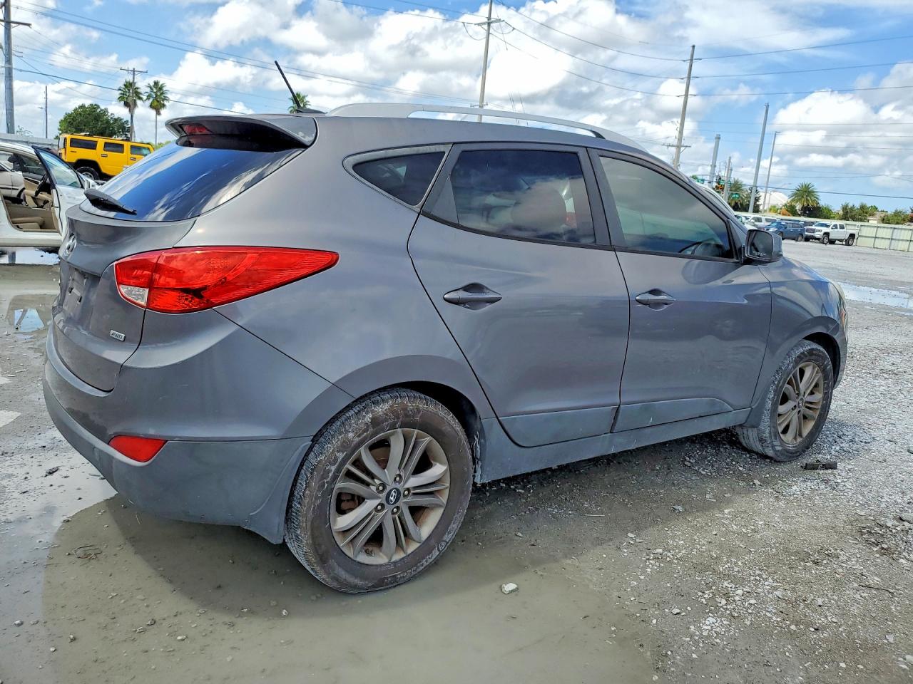 2015 Hyundai Tucson Se Silver vin: KM8JUCAG8FU005806