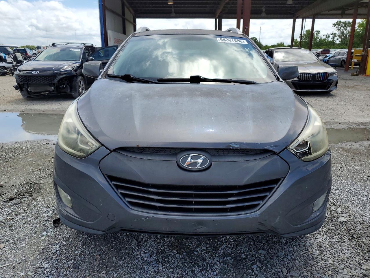 2015 Hyundai Tucson Se Silver vin: KM8JUCAG8FU005806