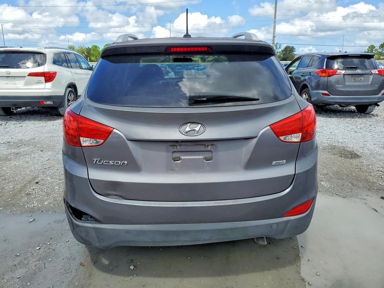 2015 Hyundai Tucson Se Silver vin: KM8JUCAG8FU005806