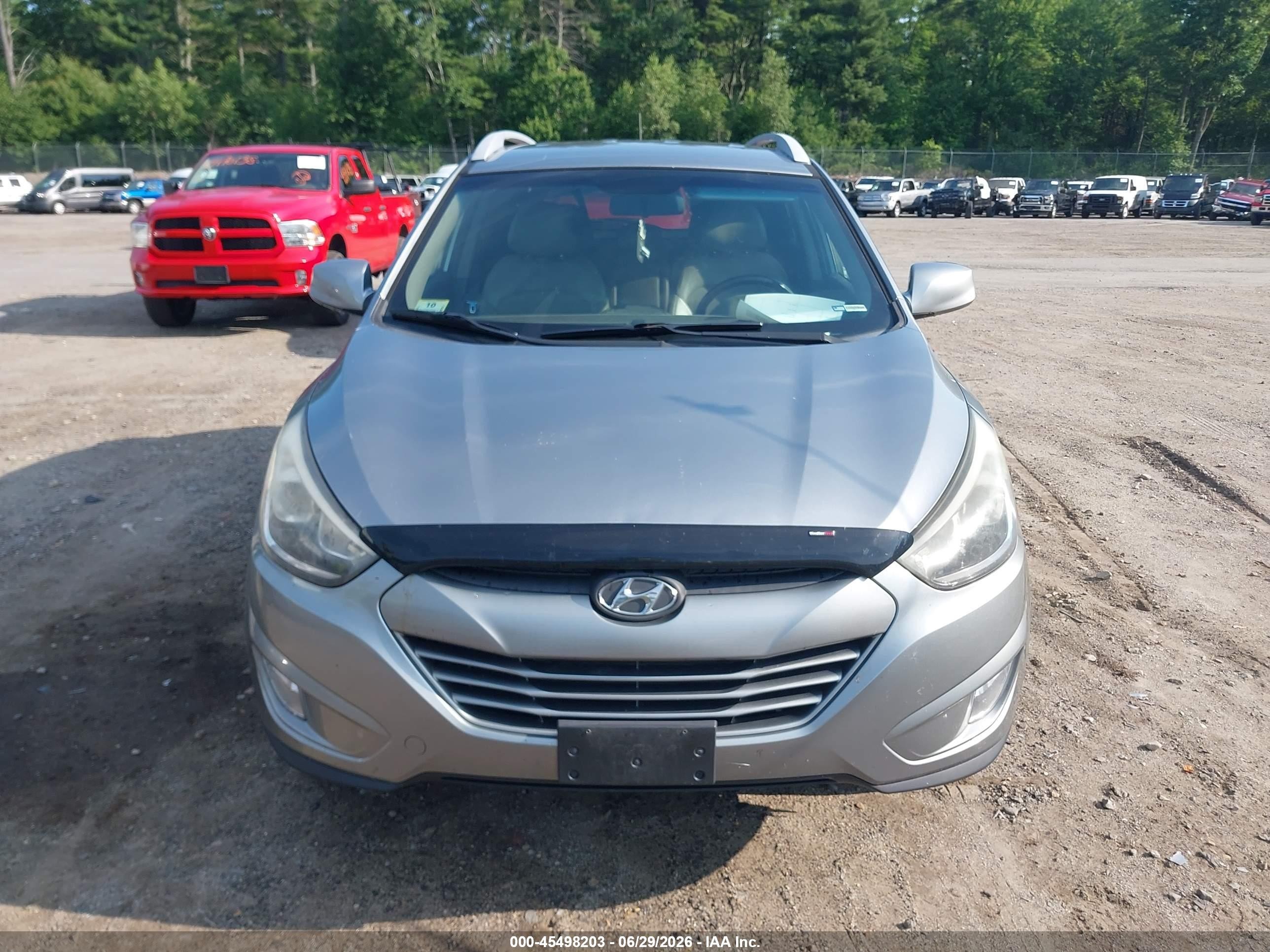 2015 Hyundai Tucson Se Silver vin: KM8JUCAG8FU090971