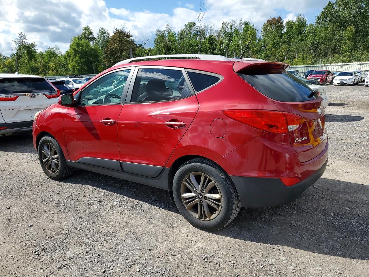 2015 Hyundai Tucson Se Red vin: KM8JUCAG8FU099668