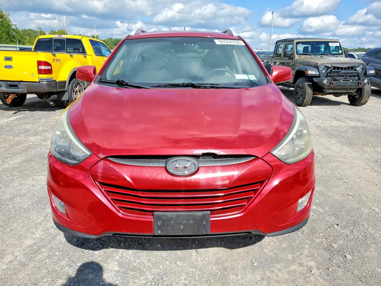 2015 Hyundai Tucson Se Red vin: KM8JUCAG8FU099668