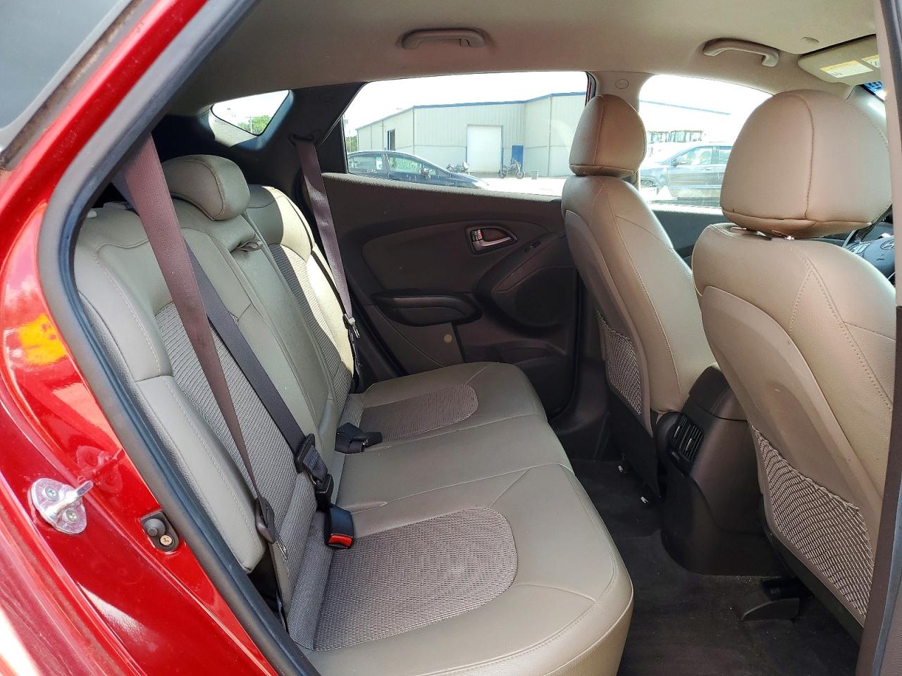 2015 Hyundai Tucson Se Red vin: KM8JUCAG8FU099668
