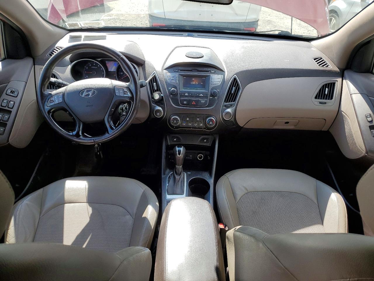 2015 Hyundai Tucson Se Red vin: KM8JUCAG8FU099668