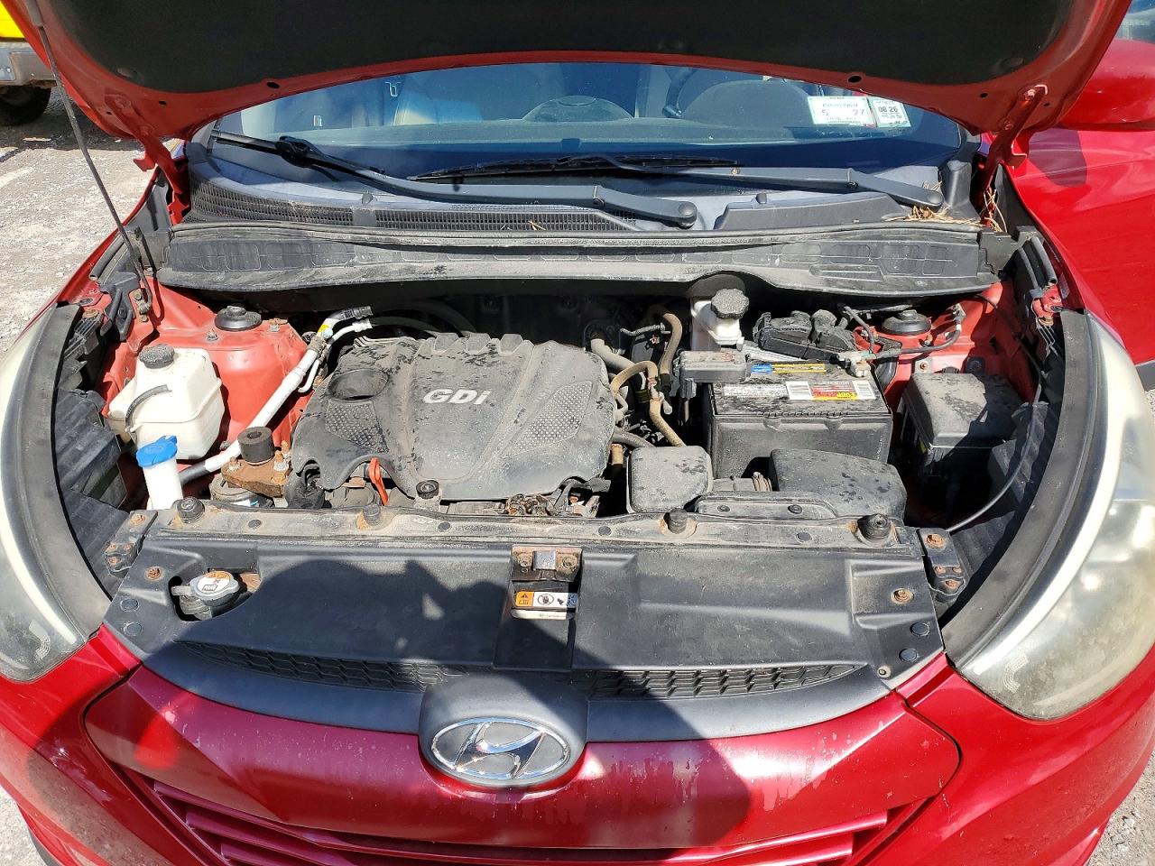 2015 Hyundai Tucson Se Red vin: KM8JUCAG8FU099668