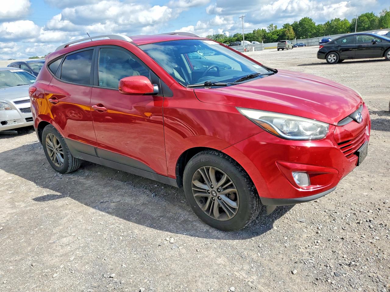 2015 Hyundai Tucson Se Red vin: KM8JUCAG8FU099668