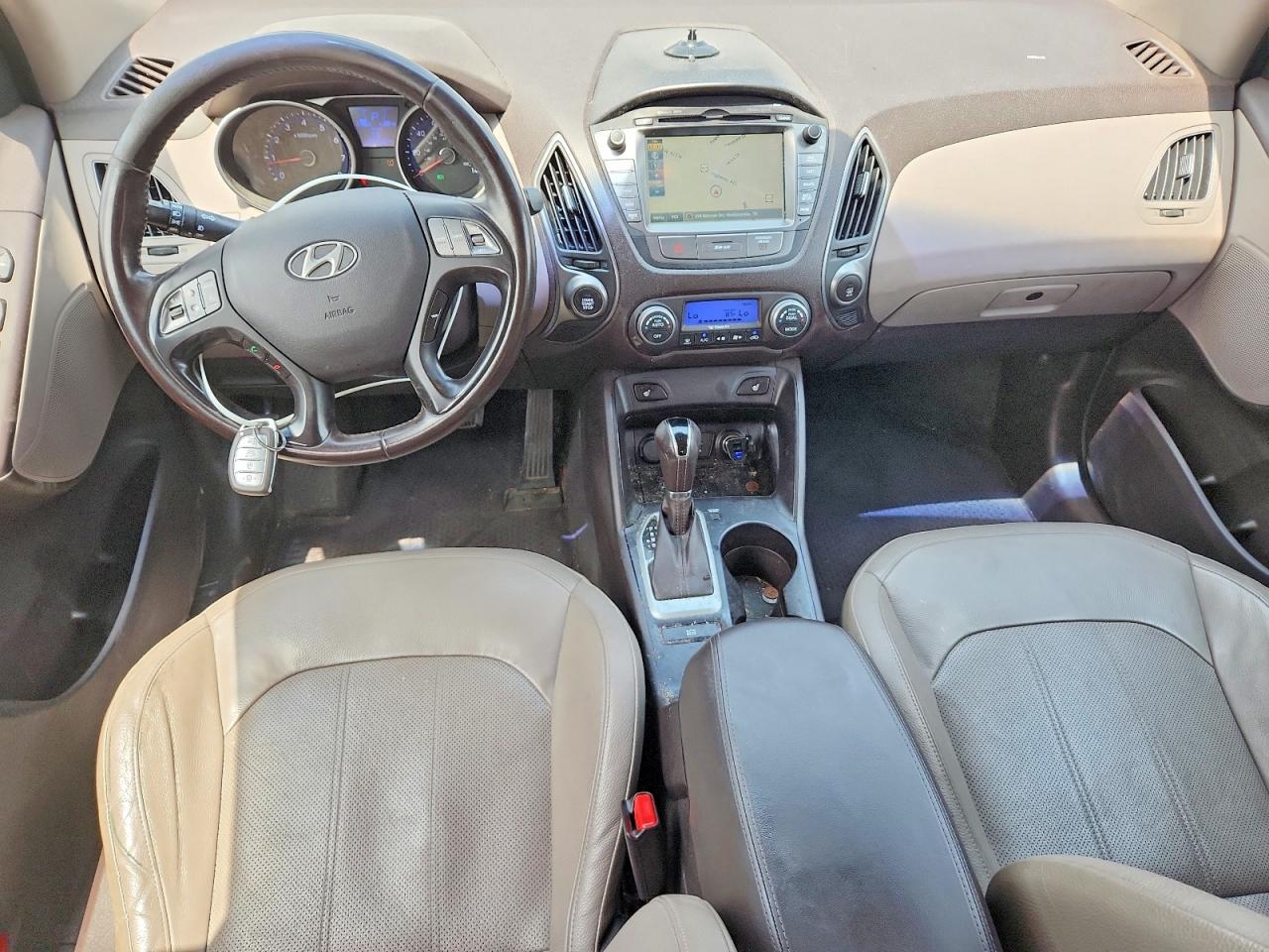 2015 Hyundai Tucson Limited Черный vin: KM8JUCAG8FU112581