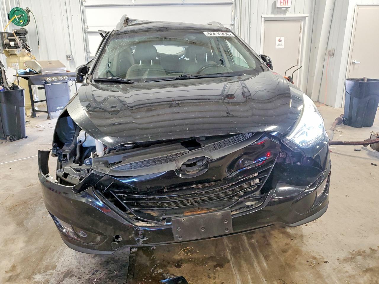 2015 Hyundai Tucson Se Black vin: KM8JUCAG8FU957088