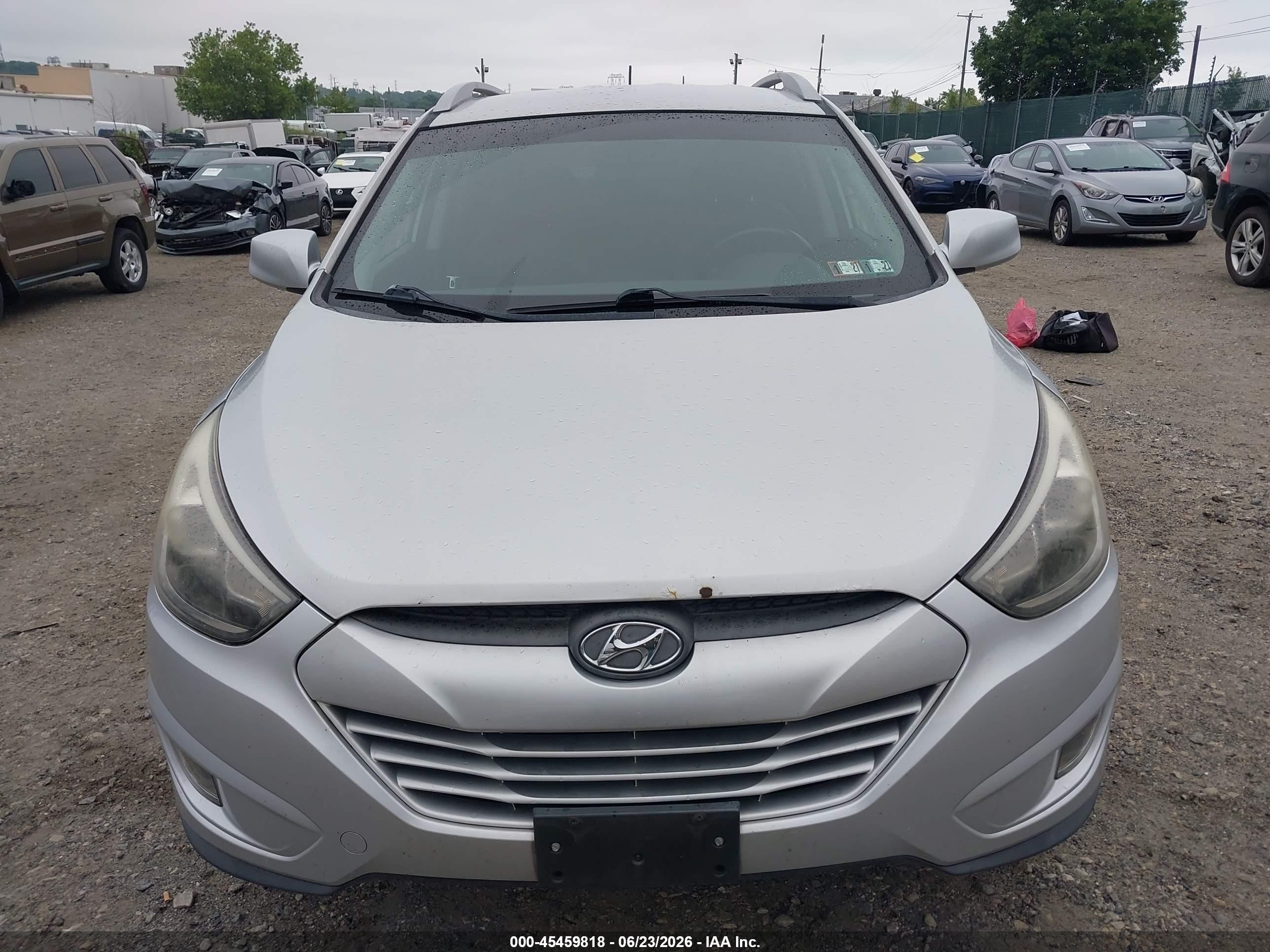 2015 Hyundai Tucson Se Silver vin: KM8JUCAG9FU972926