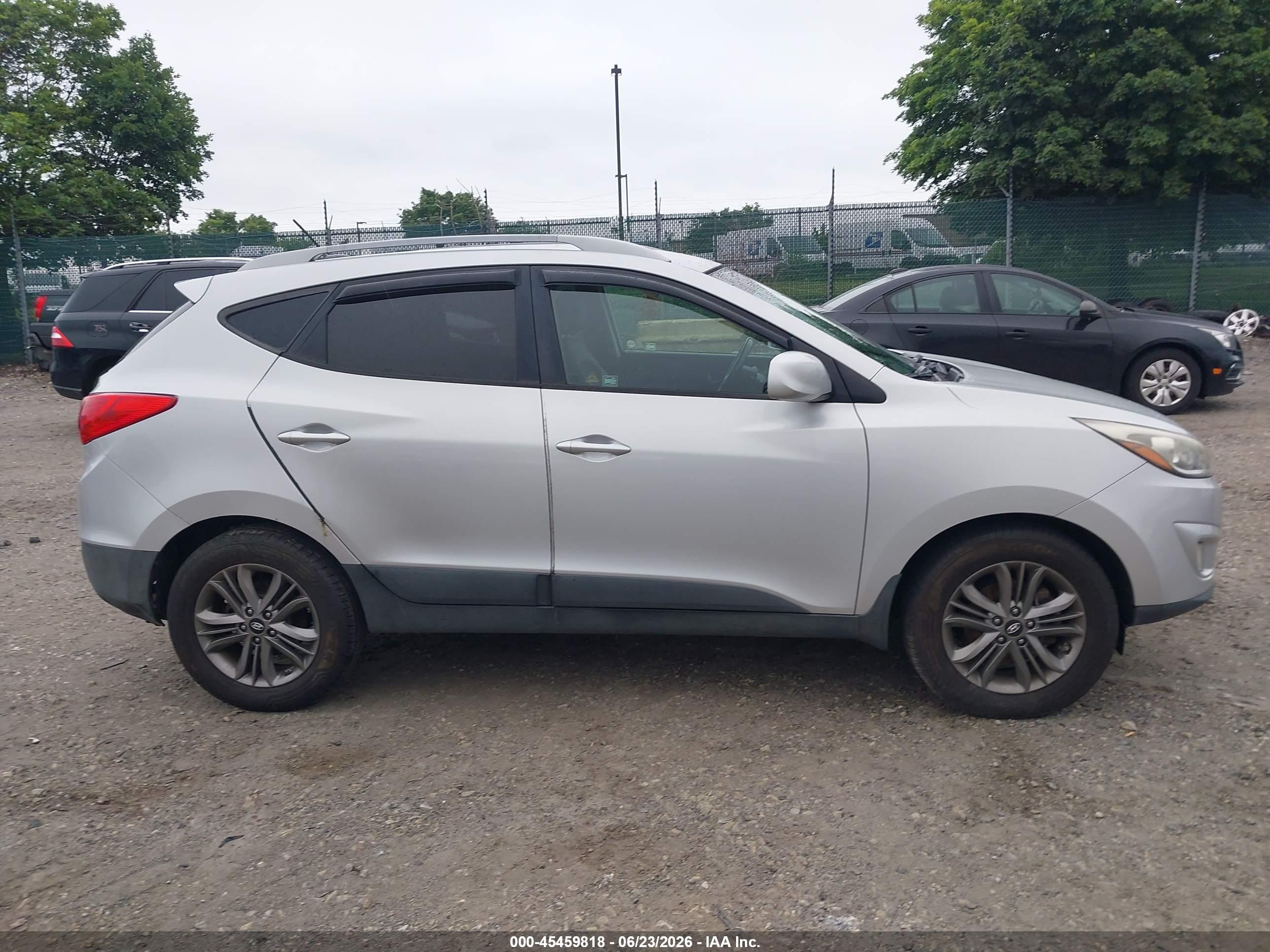2015 Hyundai Tucson Se Silver vin: KM8JUCAG9FU972926