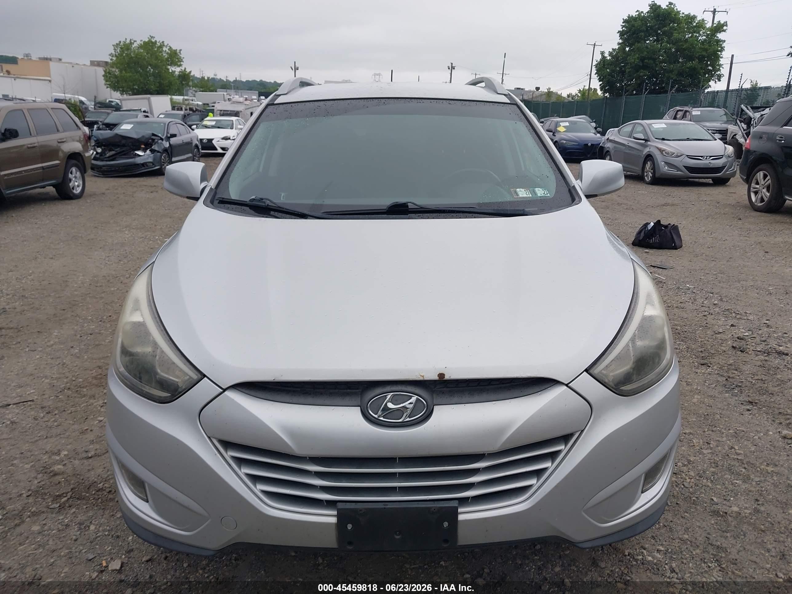 2015 Hyundai Tucson Se Silver vin: KM8JUCAG9FU972926