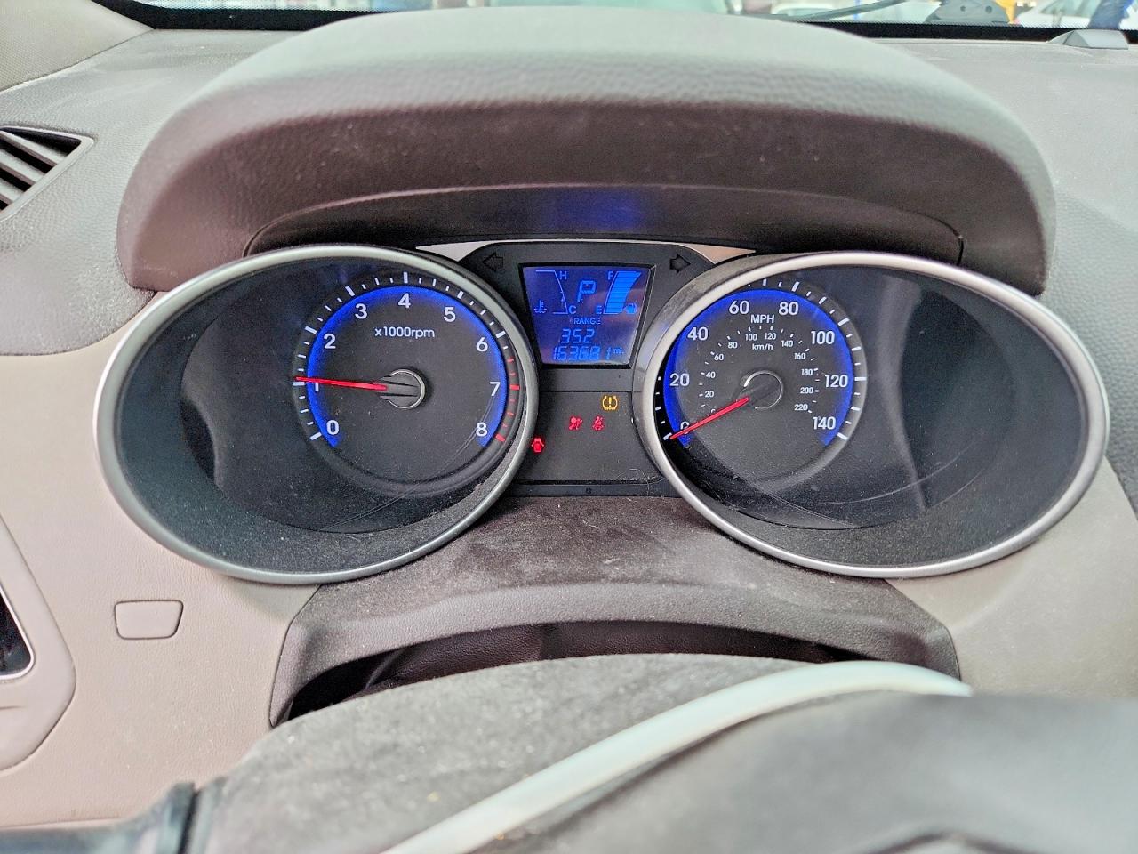 2015 Hyundai Tucson Se Black vin: KM8JUCAGXFU101520