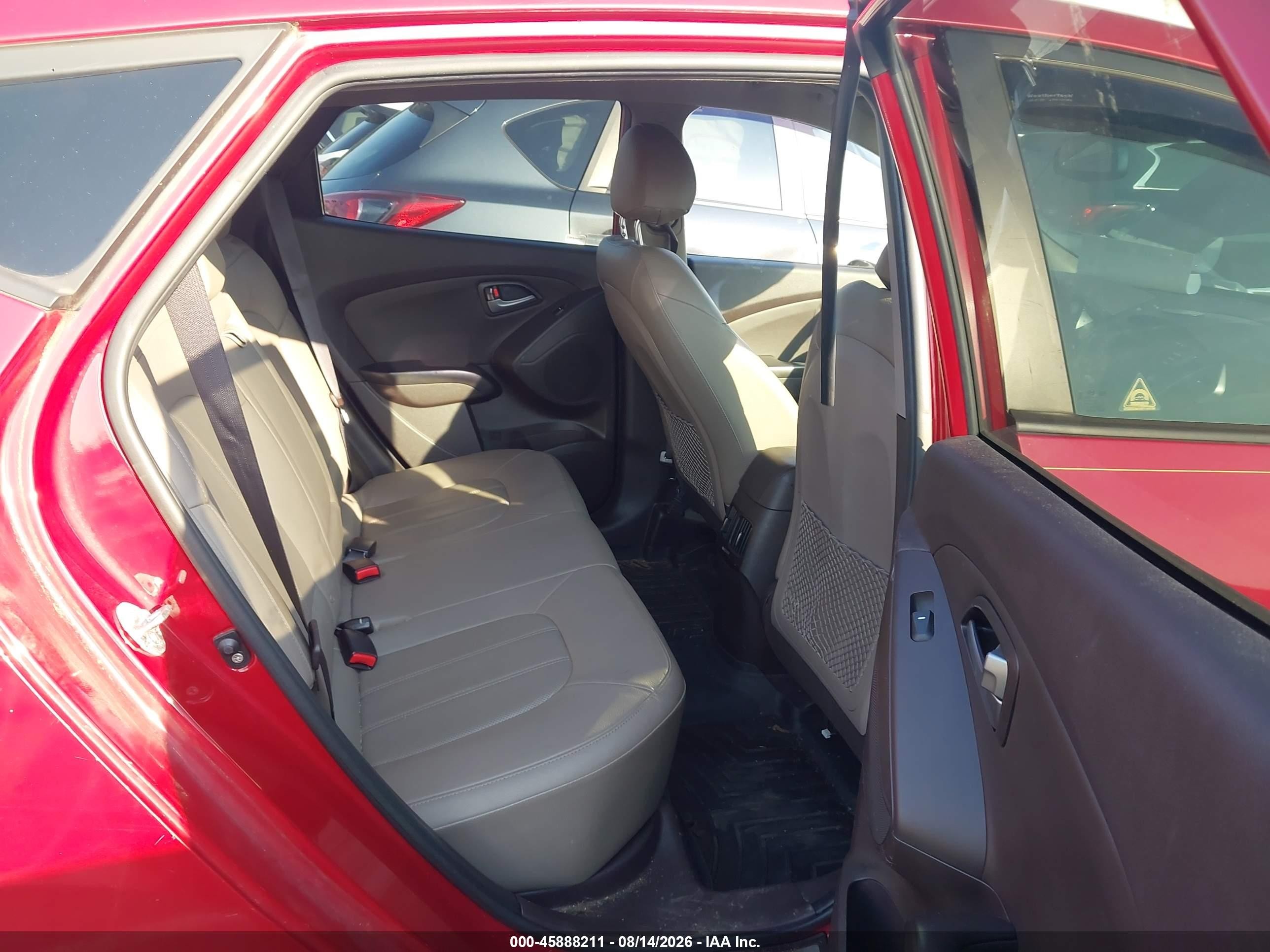 2015 Hyundai Tucson Limited Red vin: KM8JUCAGXFU110900