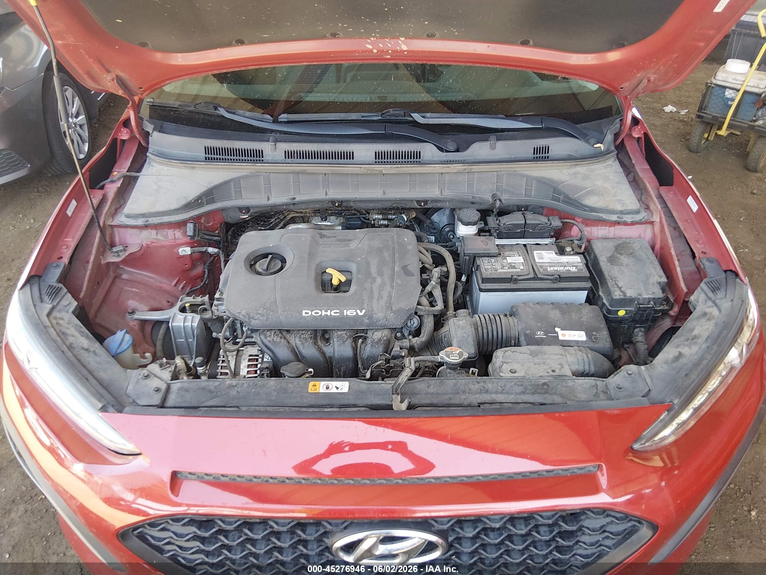 2019 Hyundai Kona Se Красный vin: KM8K12AA0KU268451