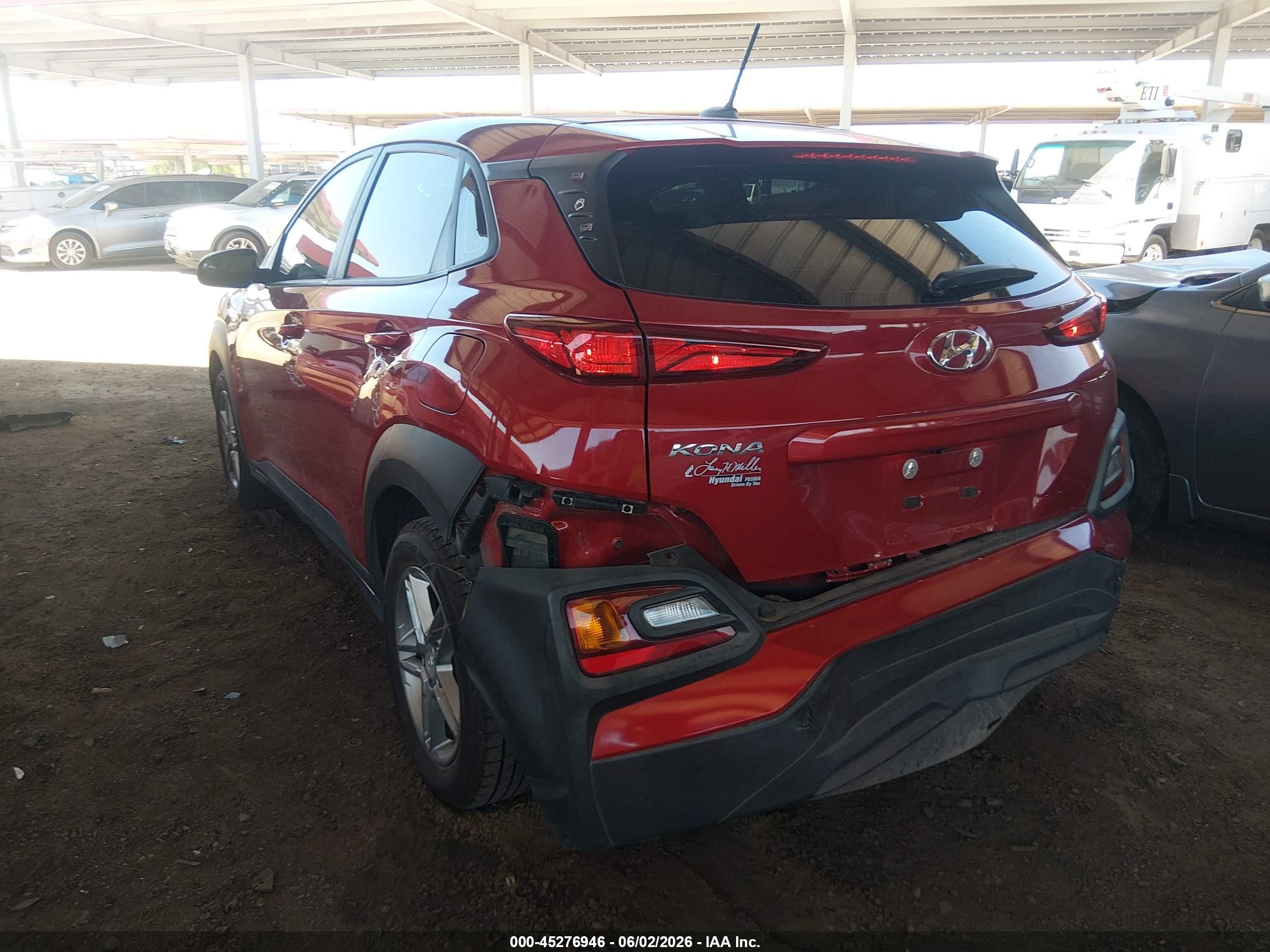 2019 Hyundai Kona Se Красный vin: KM8K12AA0KU268451