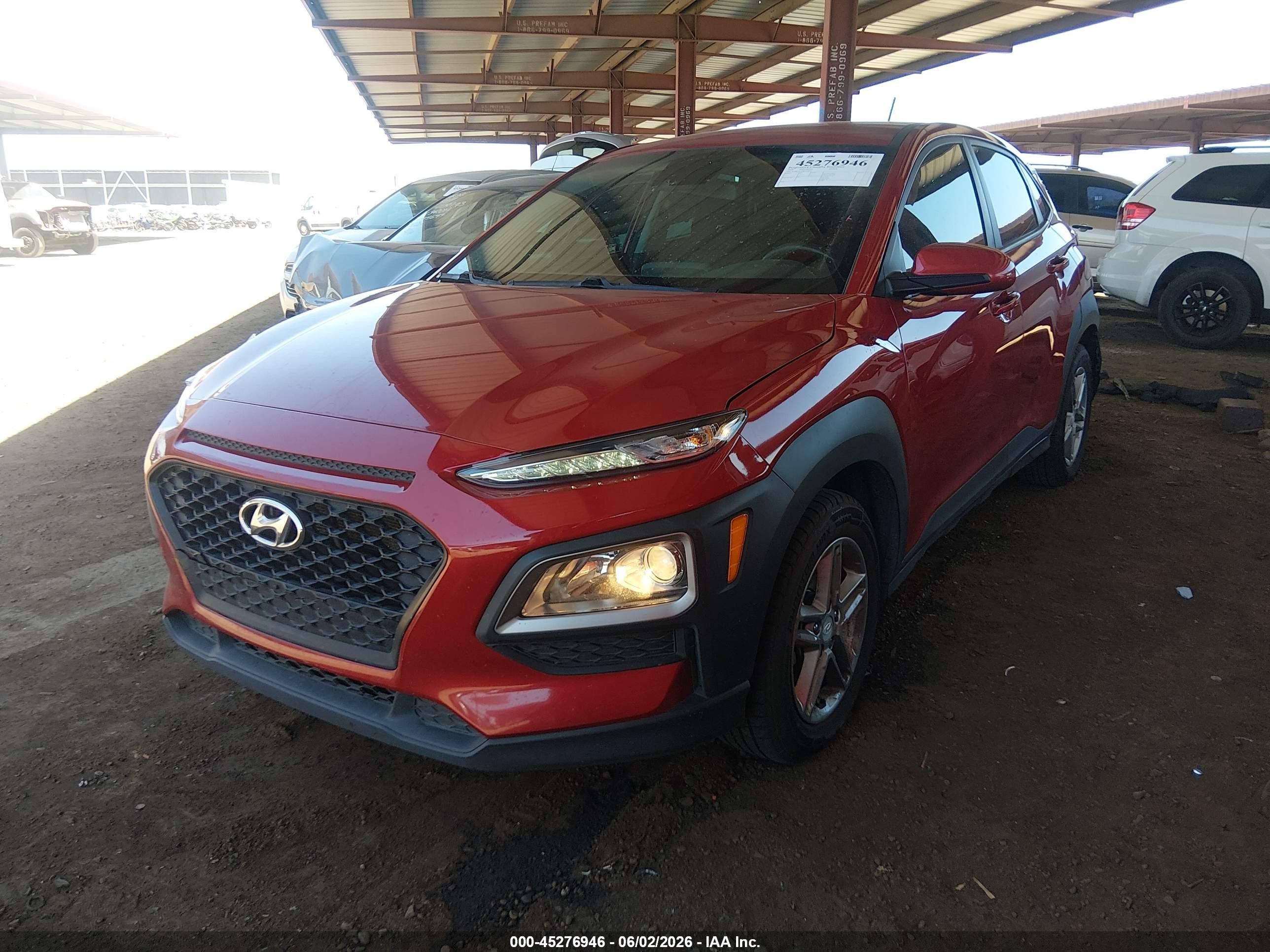 2019 Hyundai Kona Se Красный vin: KM8K12AA0KU268451