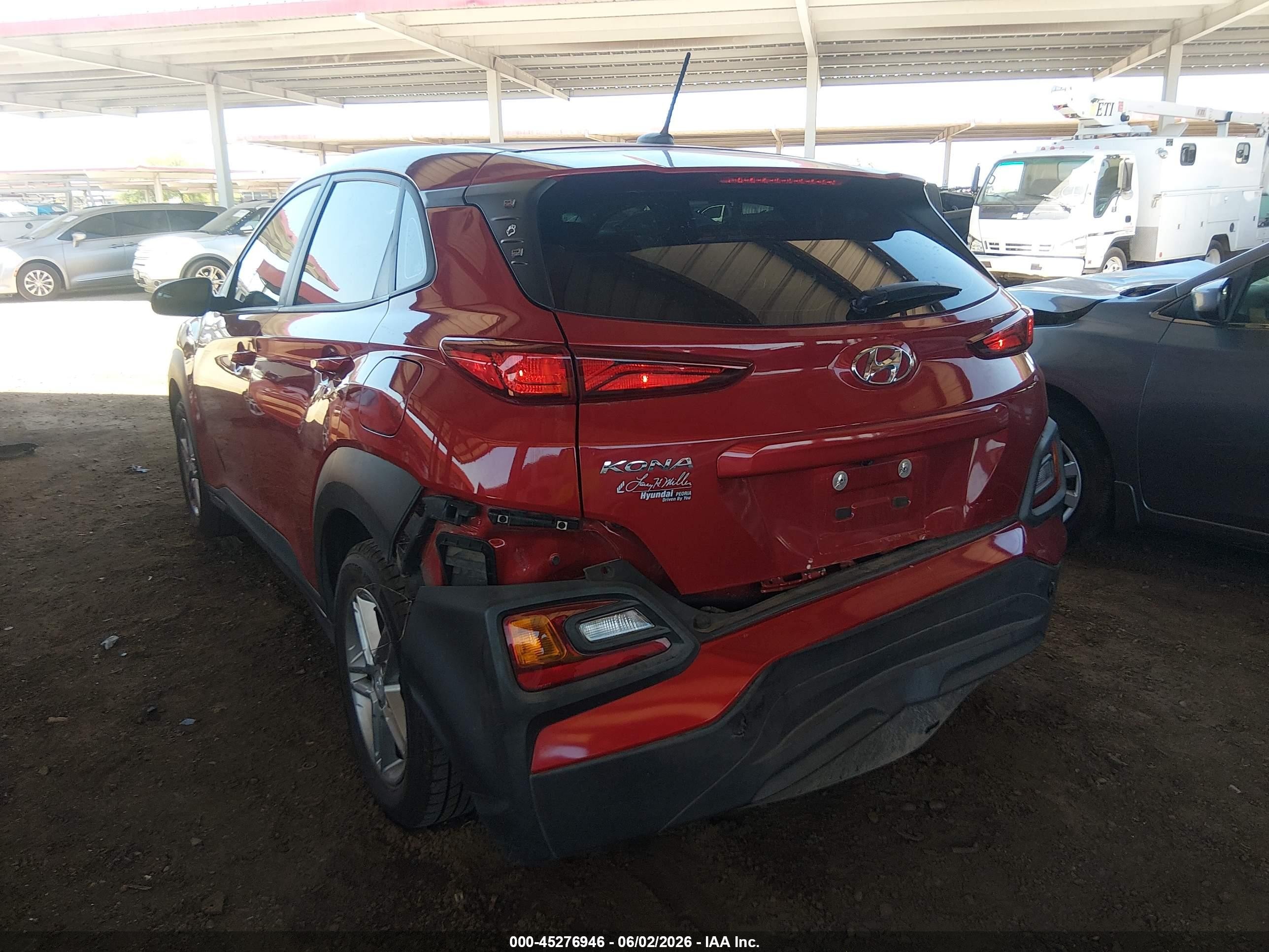 2019 Hyundai Kona Se Красный vin: KM8K12AA0KU268451