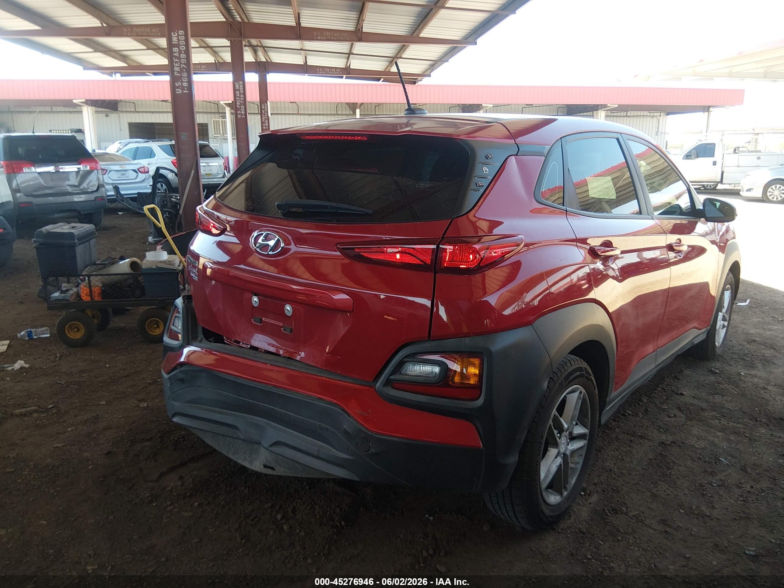 2019 Hyundai Kona Se Красный vin: KM8K12AA0KU268451