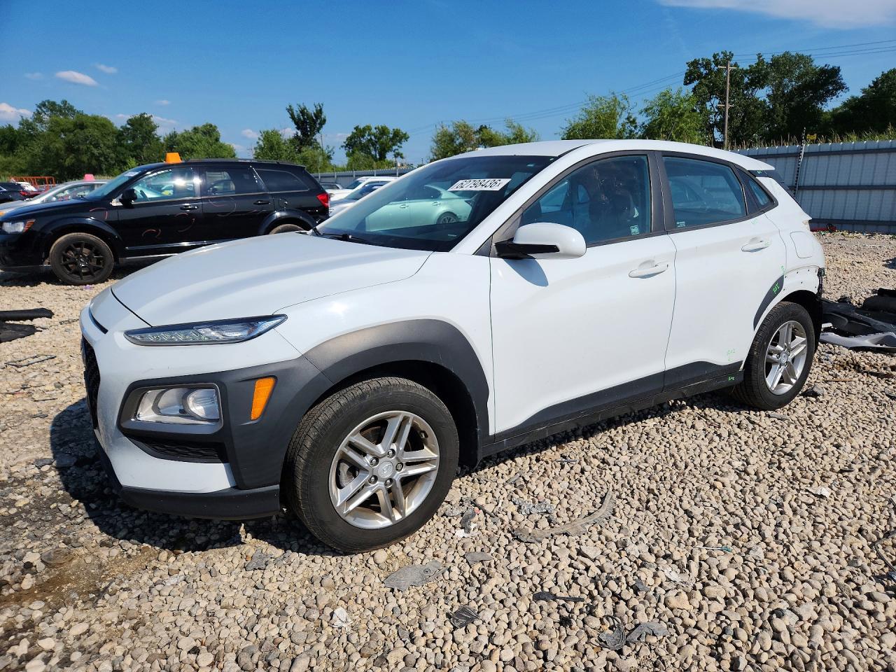 2021 Hyundai Kona Se White vin: KM8K12AA4MU602712
