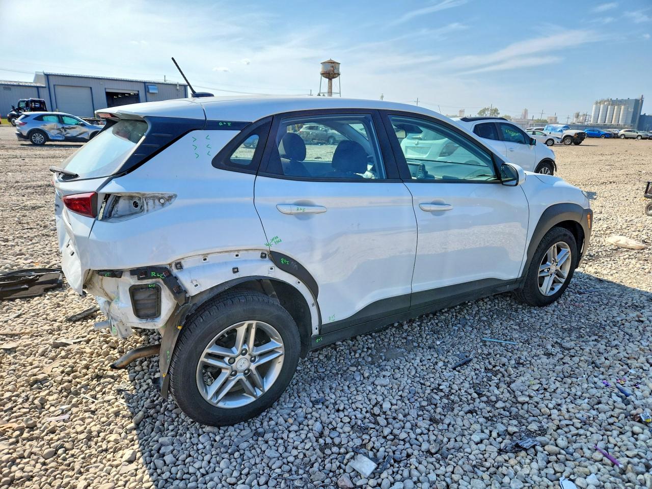 2021 Hyundai Kona Se White vin: KM8K12AA4MU602712