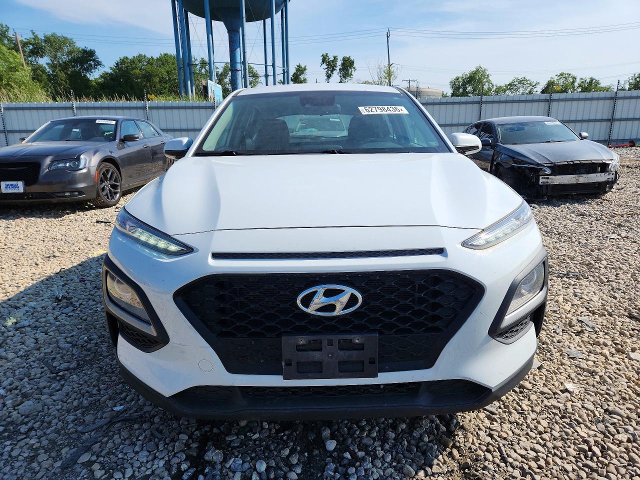 2021 Hyundai Kona Se White vin: KM8K12AA4MU602712