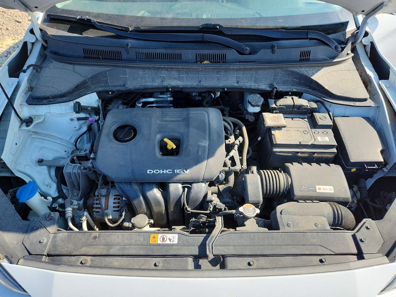2021 Hyundai Kona Se White vin: KM8K12AA4MU602712