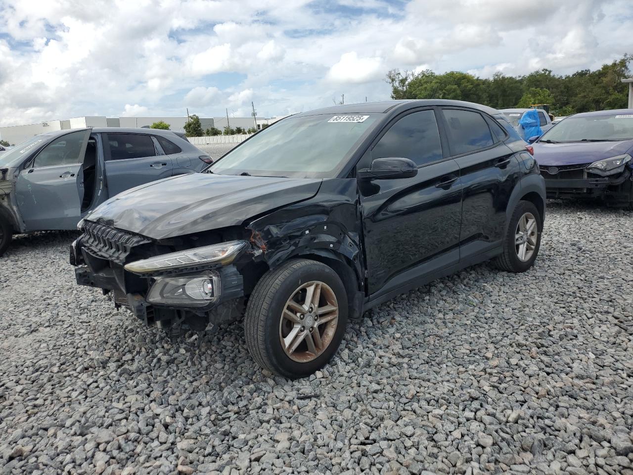 2018 Hyundai Kona Se Black vin: KM8K12AA5JU186875